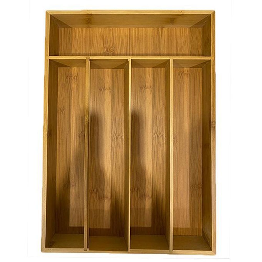 Expandable Bamboo Drawer Organizer — image 3