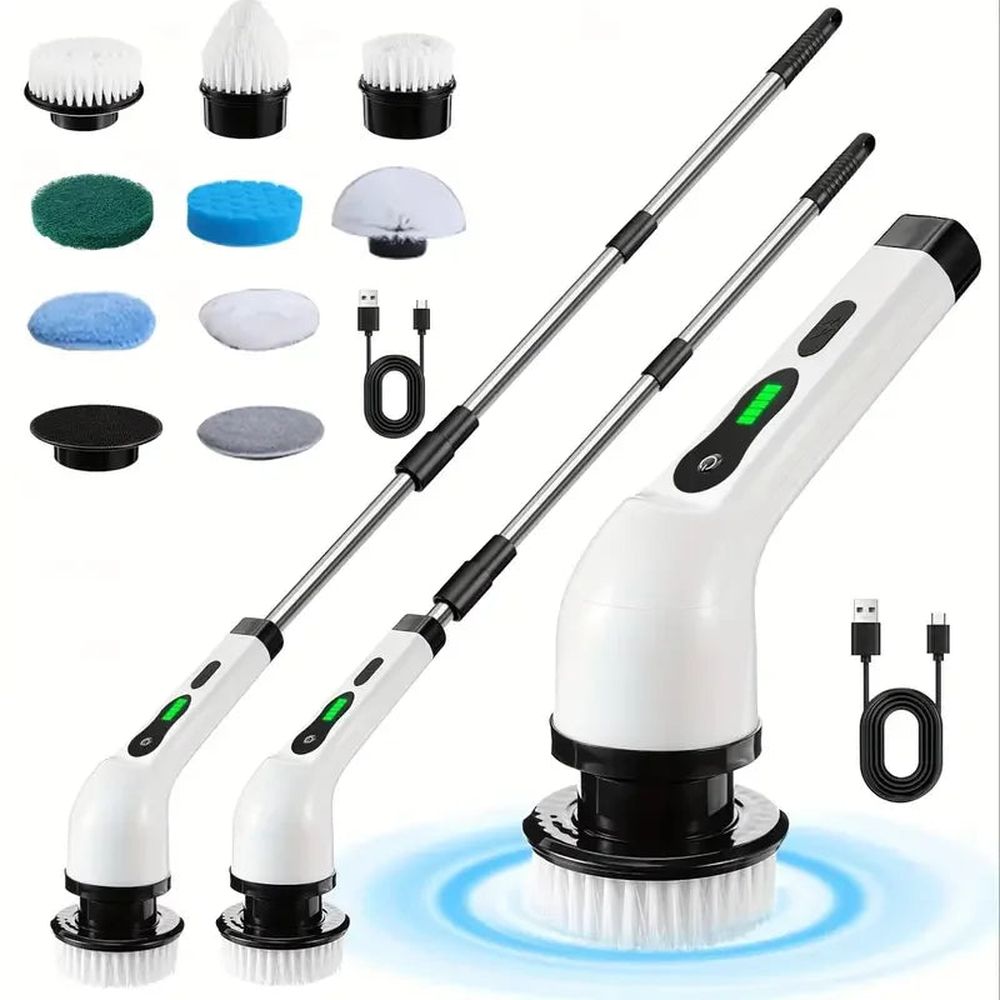 Cordless Electric Spin Scrubber