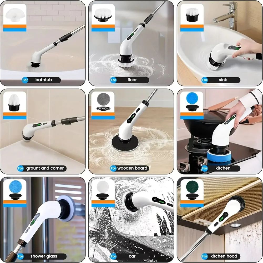 Cordless Electric Spin Scrubber — image 3