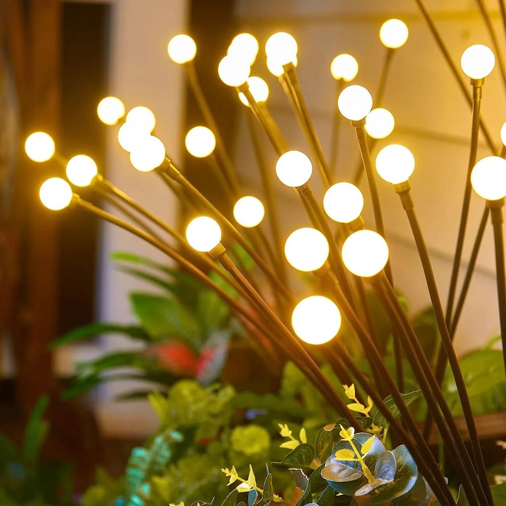 Swaying Firefly Solar Garden Lights