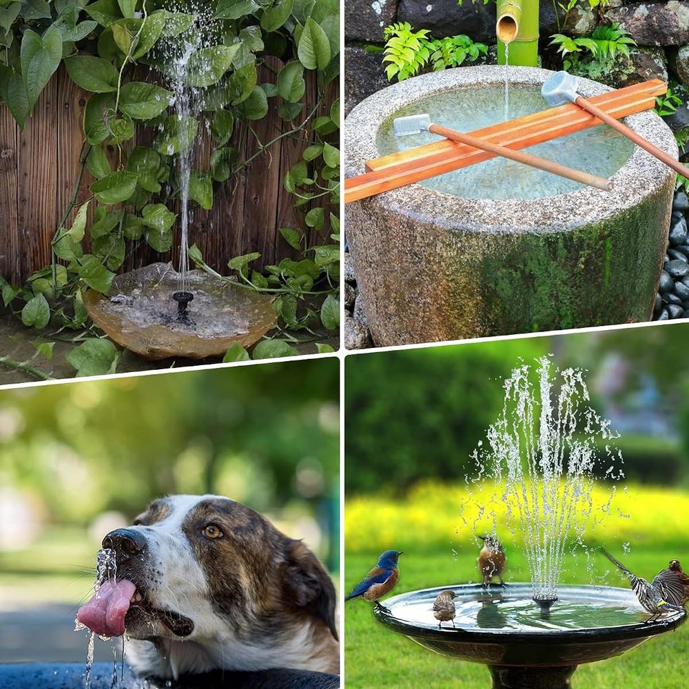 Solar Bird Bath Fountain — image 3