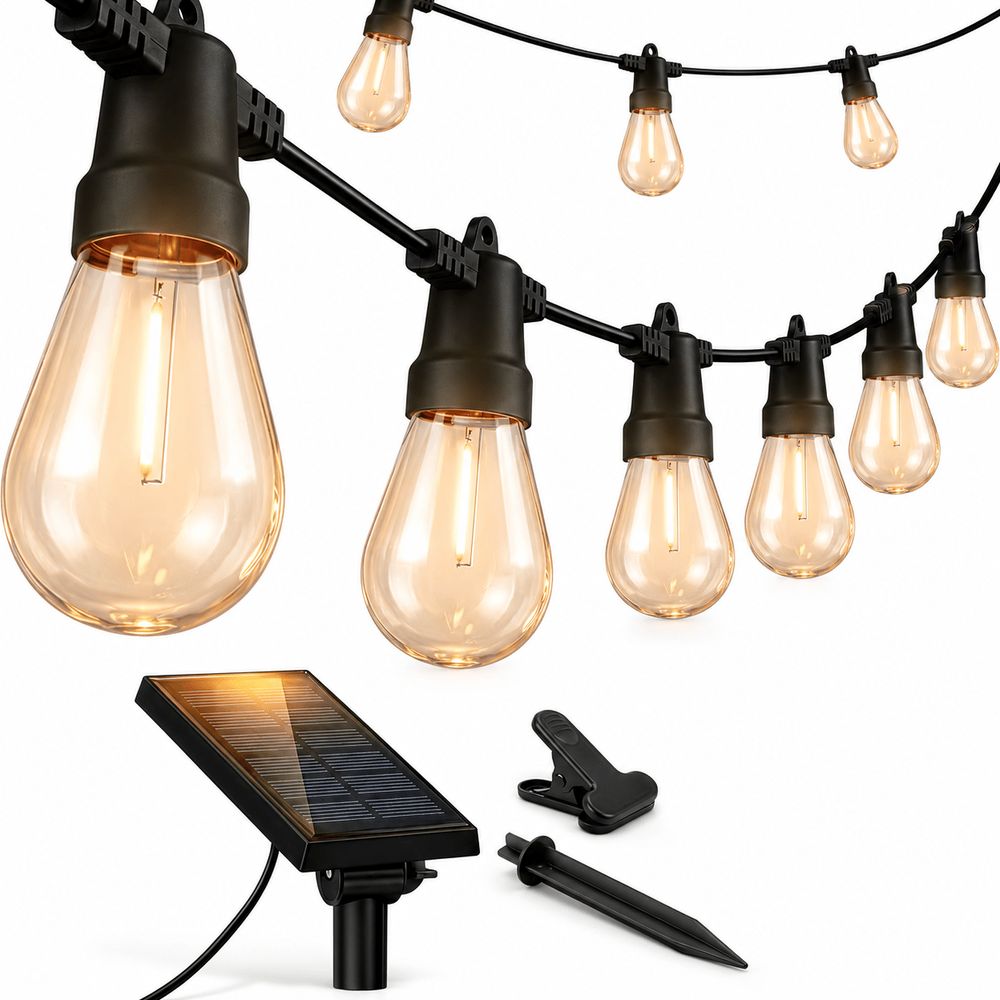Solar Edison String Lights